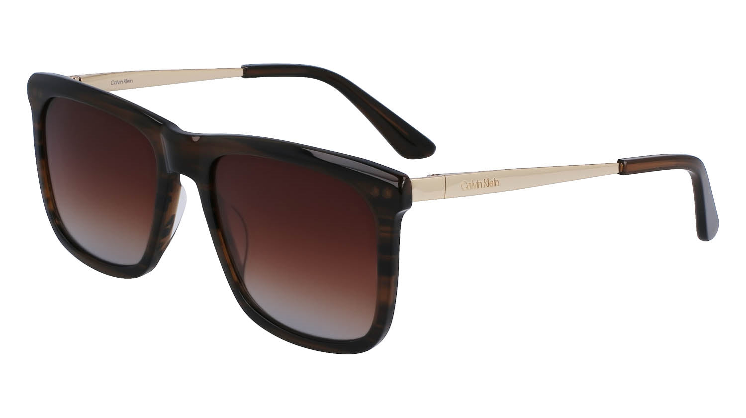 CALVIN KLEIN Sunglasses Model CK22536S Colour 240 STRIPED BROWN