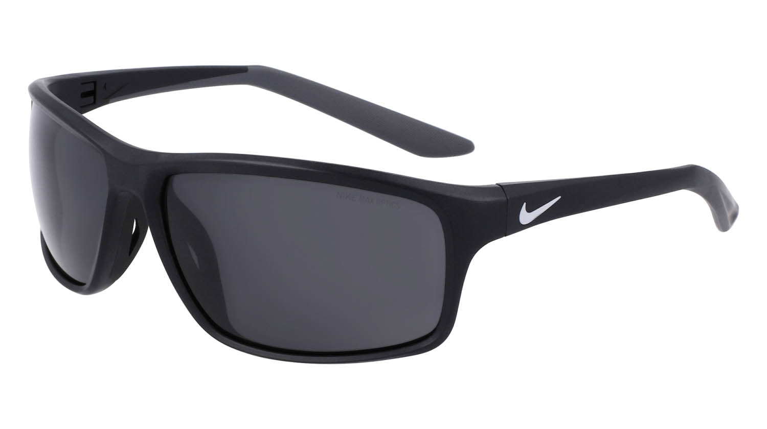 NIKE Sunglasses Model ADRENALINE 22 DV2372 Colour 010 MATTE BLACK/DARK GREY