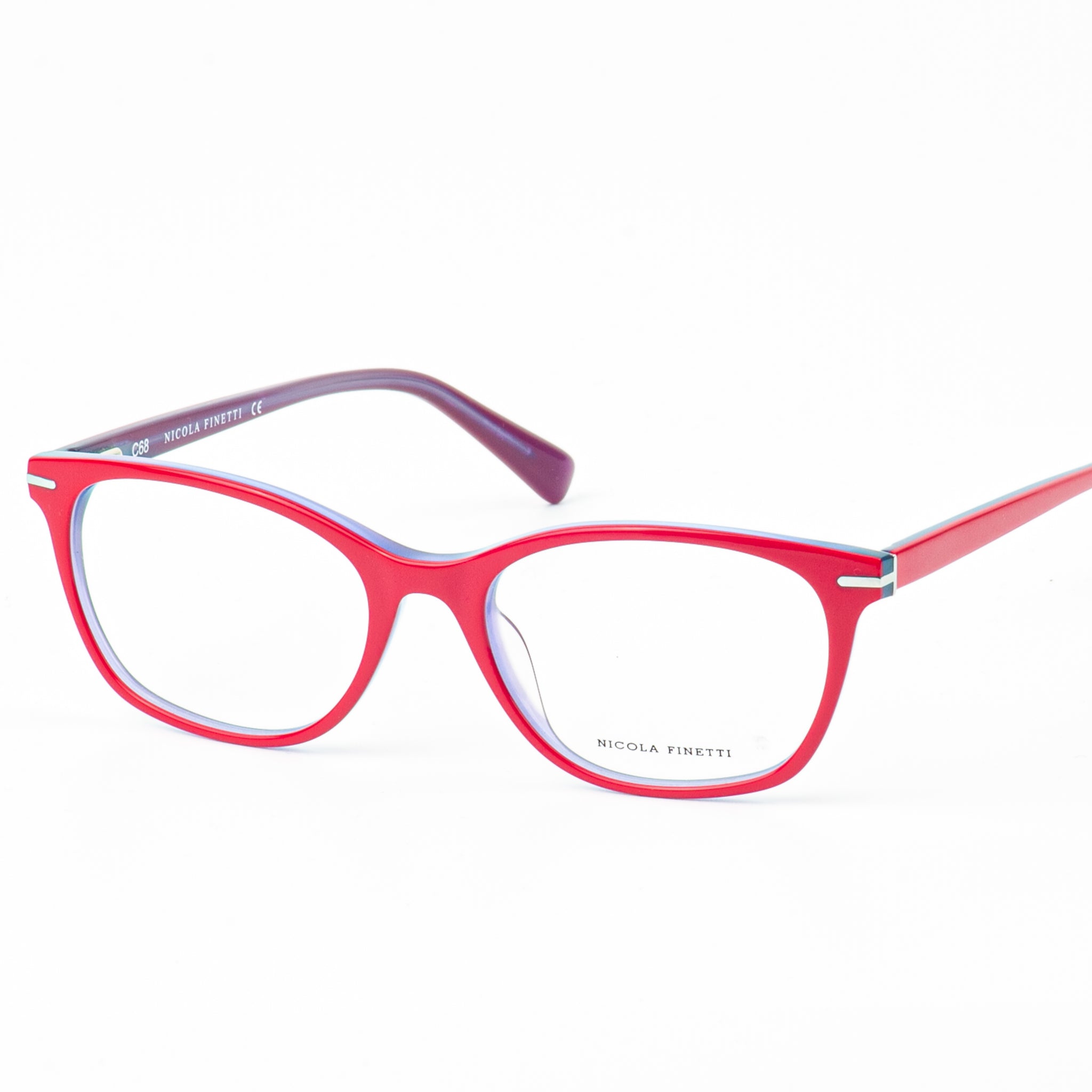 Nicola Finetti Eyeglasses Model 882 Colour 68