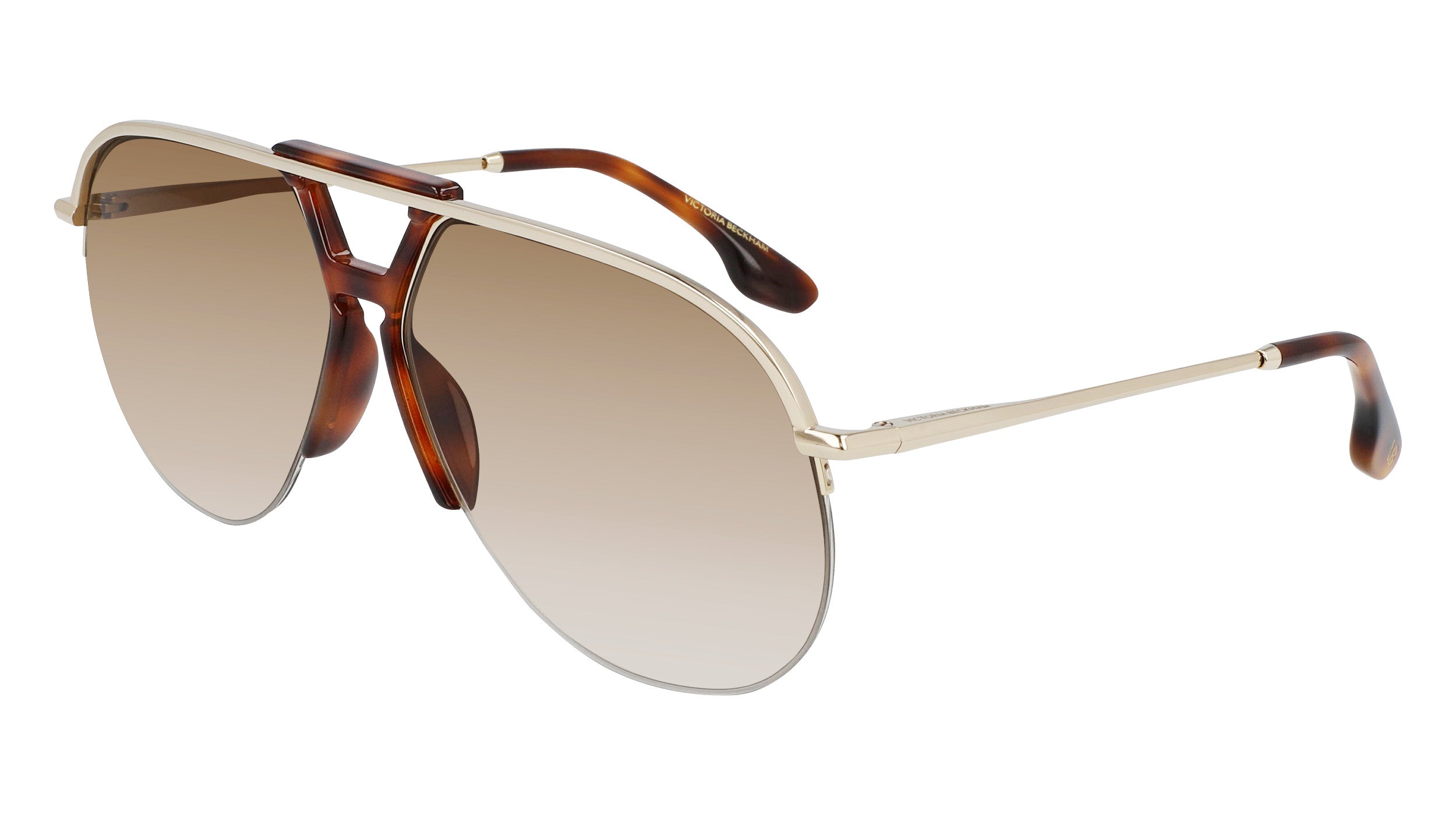 VICTORIA BECKHAM Sunglasses Model VB222S GOLD/BROWN