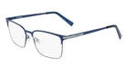 FERRAGAMO | SF2207 | 463 MATTE BLUE/RUTHENIUM