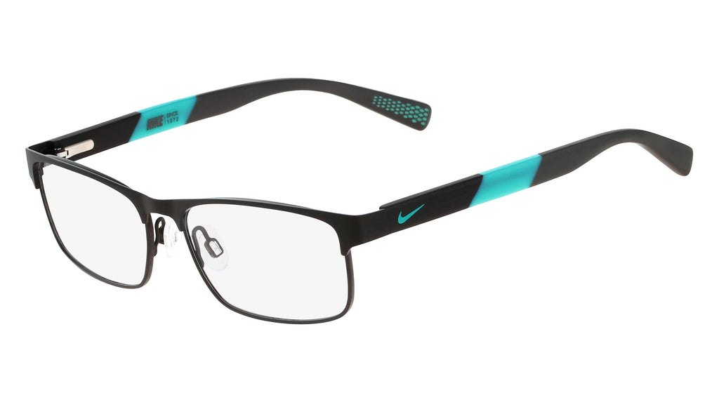 NIKE | 5574 | 018 SATIN BLACK-HYPER JADE