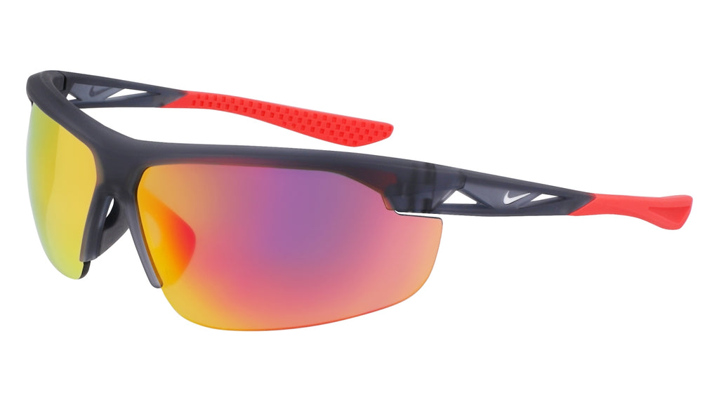 NIKE Sunglasses Model WINDTRACK M FV2398 Colour 021 MATTE DARK GREY / RED MIRR