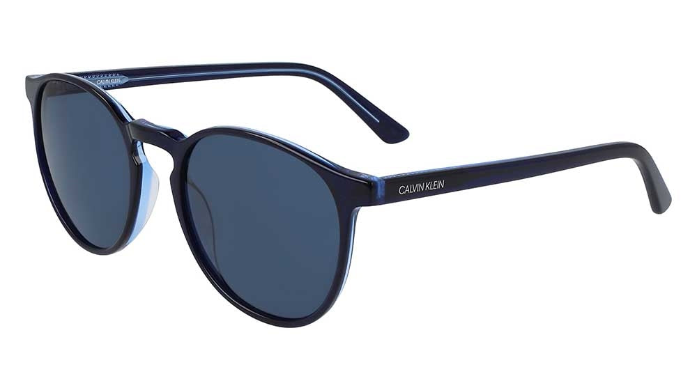 CALVIN KLEIN Sunglasses Model CK20502S Colour 449 CRYSTAL NAVY LIGHT BLUE