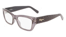 FERRAGAMO | SF2922 | 023 TRANSPARENT DARK GREY
