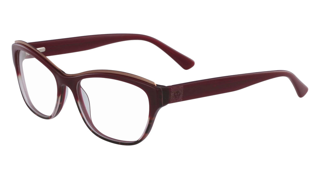 ANNE KLEIN Eyewear AK5067 54 BURGUNDY ANIMAL