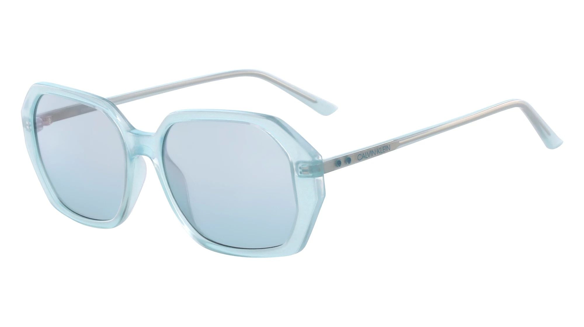CALVIN KLEIN Sunglasses Model CK18535S MILKY LIGHT BLUE