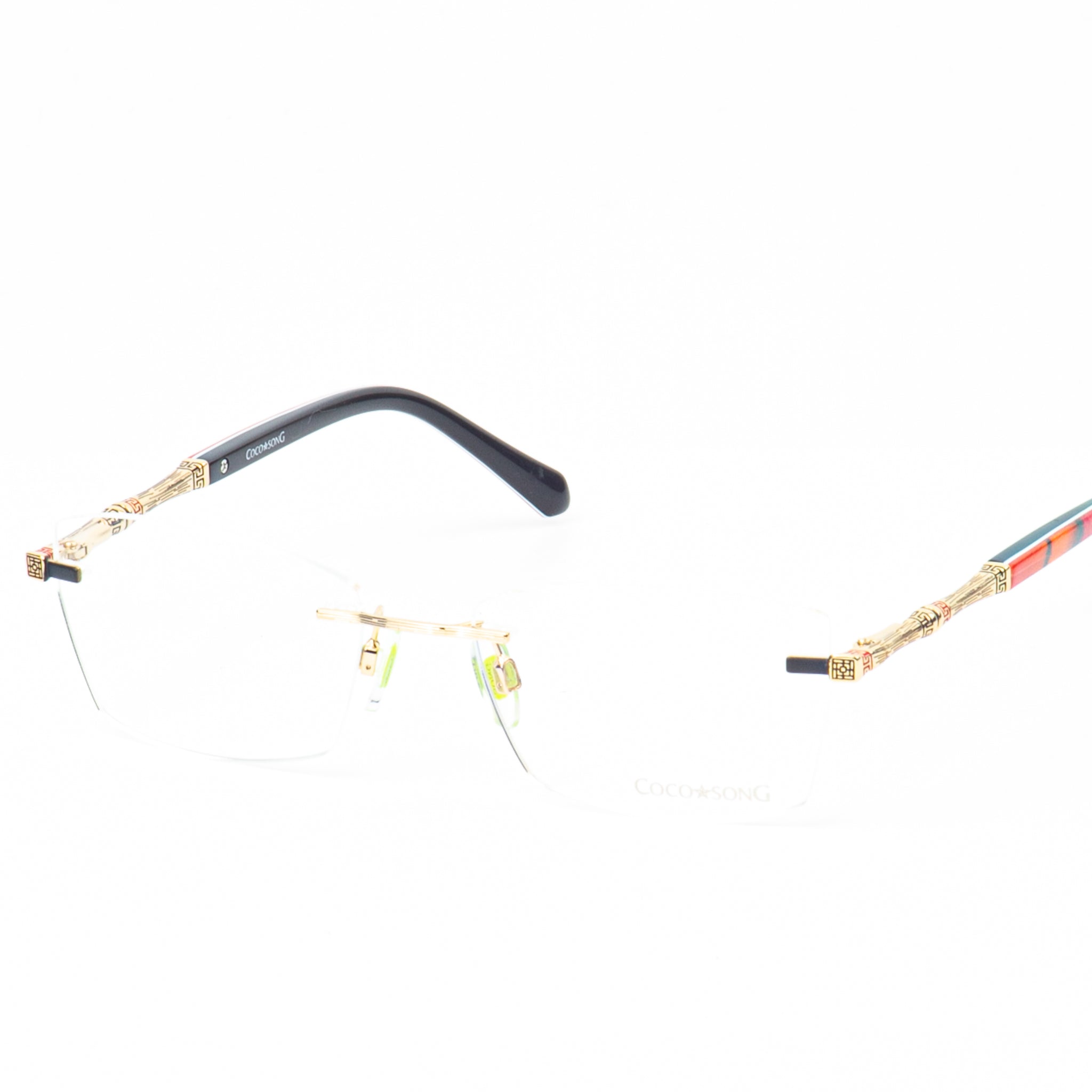 Coco Song (Rimless) Eyeglasses Model Slow Blues Colour 1