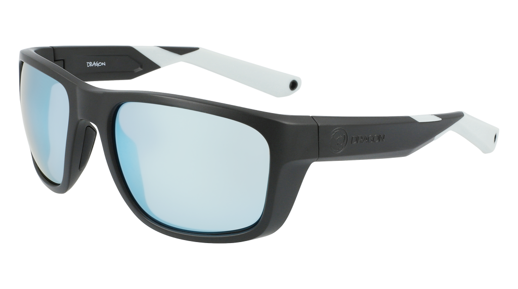 DRAGON Sunglasses Model SHORE X H20 MATTE GREY / LL BLUE FROZEN ION POLAR